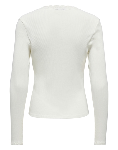 Only - ONLSara Sharai Bluse - Cloud Dancer